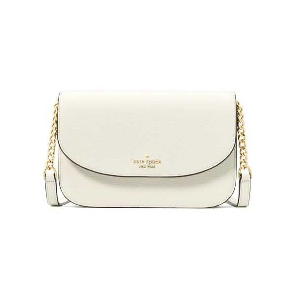 New Kate Spade Kristi Crossbody Refined Grain Leather Meringue - Picture 1 of 5